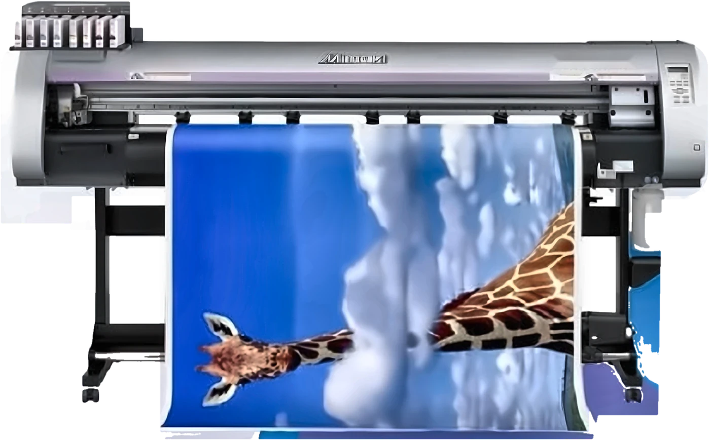 Imprimante grand format et découpe